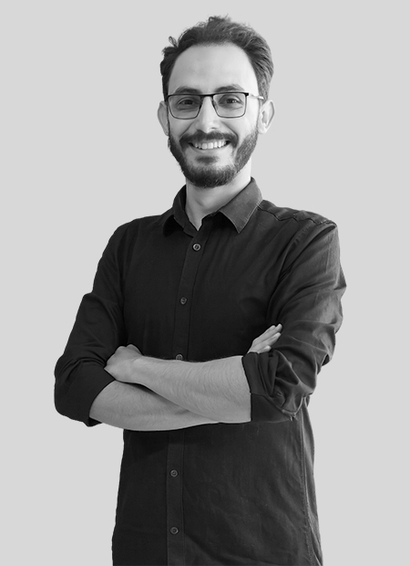 Mouaz Al-Kassm grayscale